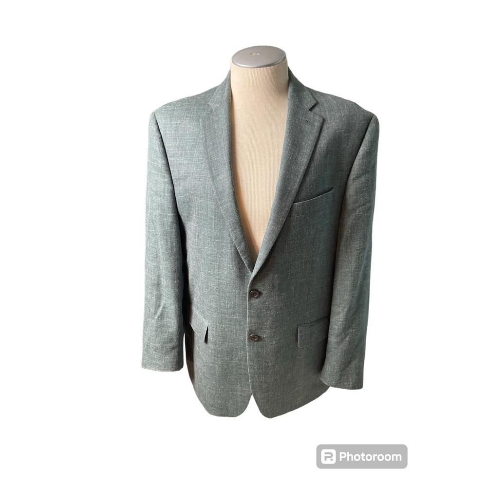 ralph lauren Blazer Suit Jacket Wool 43R‎ Men's Grey Sports Coat